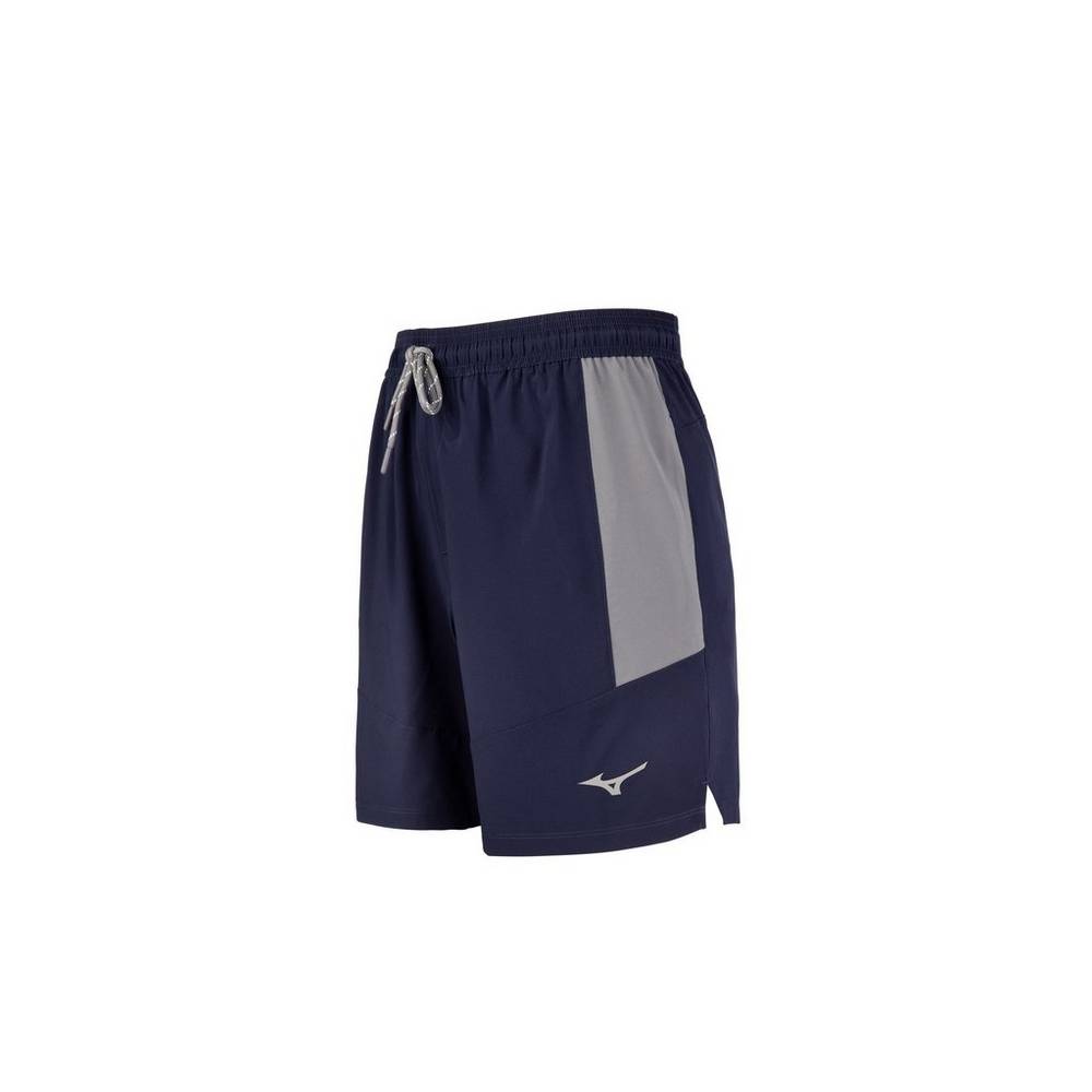 Panske Šortky Mizuno 7" Volley Námornícka Modrá Vypredaj ENRV80926